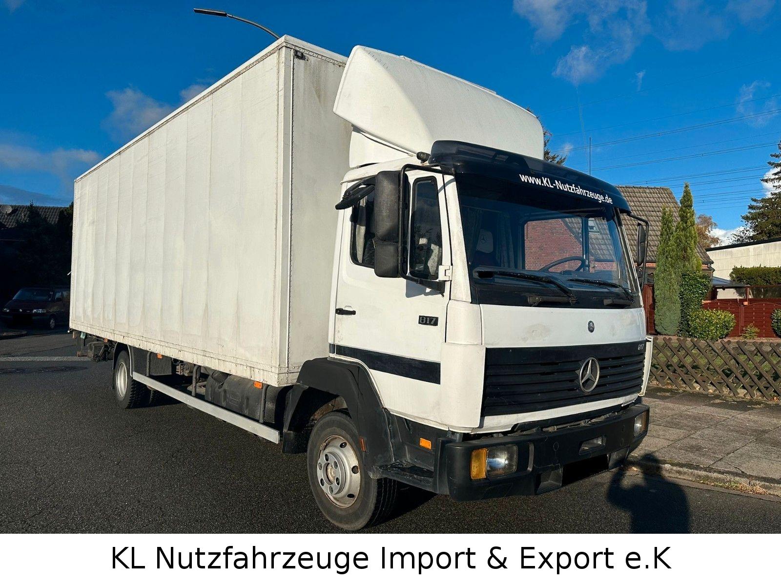 Mercedes-Benz 817/814/1320/1520/Koffer/Ladeboardwand