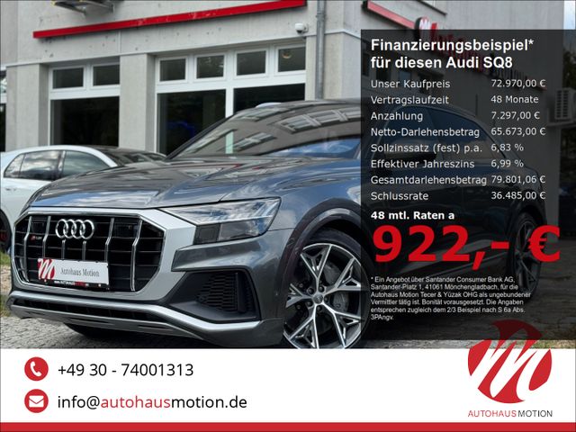 Audi SQ8 4.0 TDI quattro Matrix Raute Massage Night V