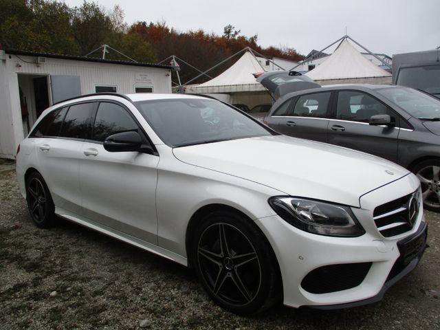 Mercedes-Benz C 200 T AMG Automatik Leder Navi LED Night-Paket