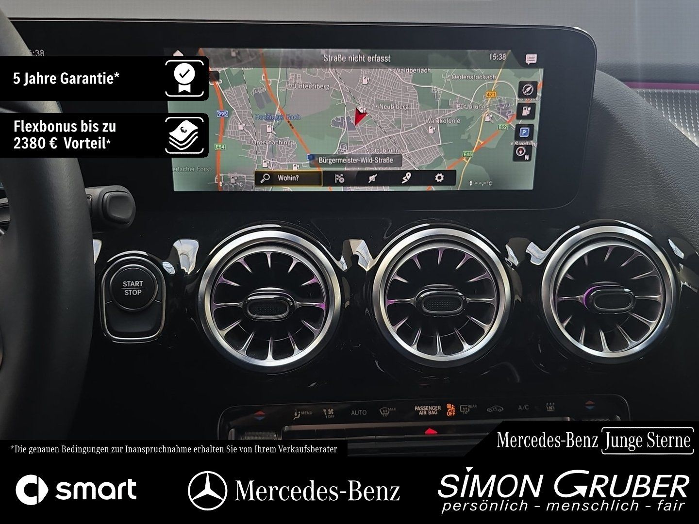 Fahrzeugabbildung Mercedes-Benz EQA 300 4M Progressive Ambi Kamera LED AMG