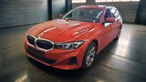 BMW 318 d Touring Aut 1.Hand StHz WINTERREIFEN - rote BMW 3er Reihe