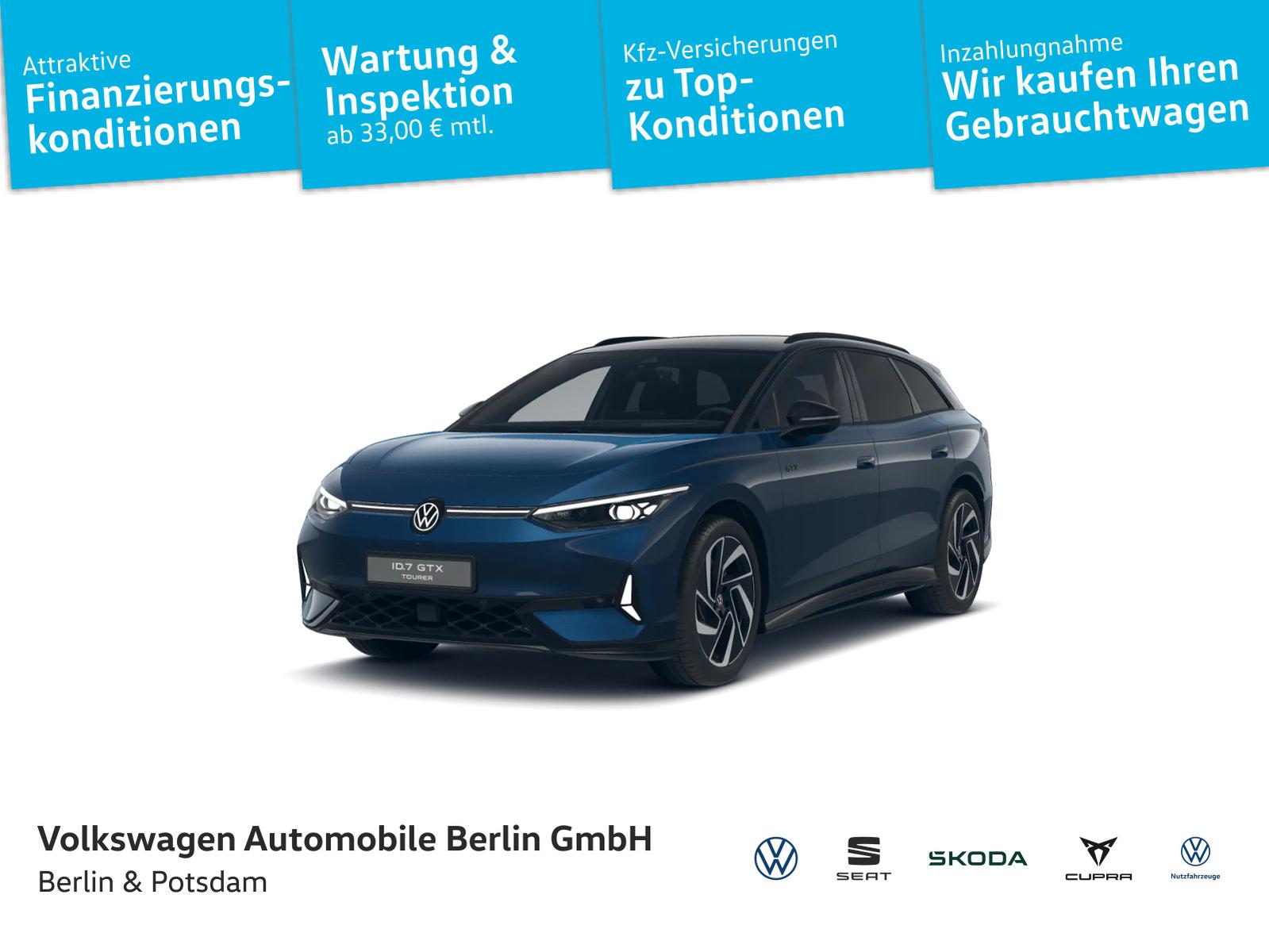 Volkswagen ID.7 Tourer GTX 4x4 NAVI W-Pumpe AHK DCC KAMERA