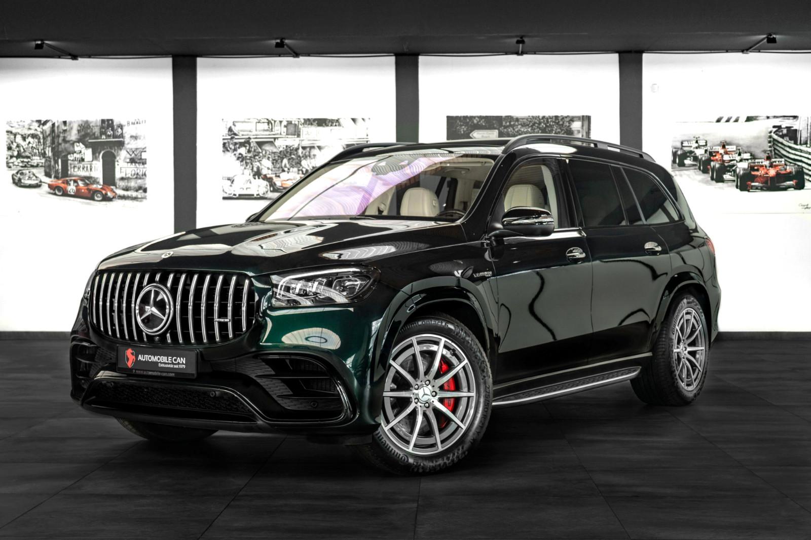 Mercedes-Benz GLS 63 AMG 4M+ #SMARAGDGRÜN/BEIGE #1.HAND #TRAUM
