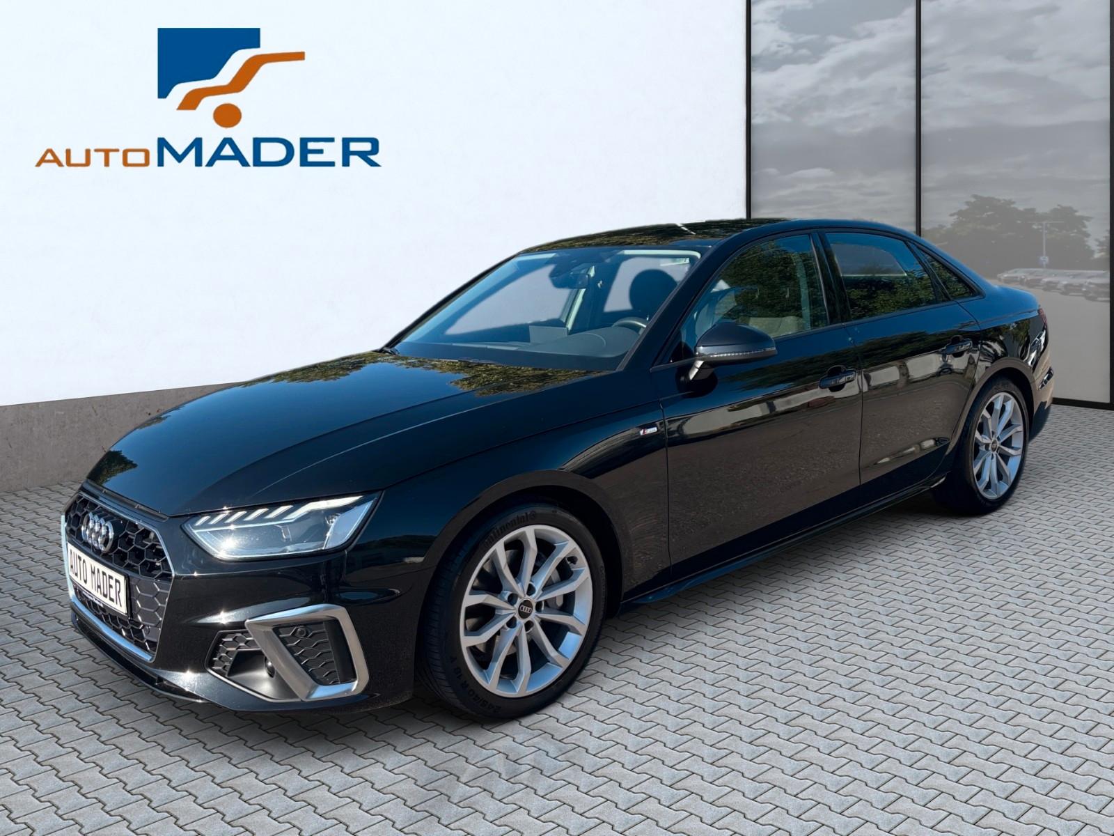 Audi A4 Lim. 40 TDI S line - AHK - ACC - Kamera -