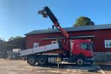Scania P400 tipper and crean 