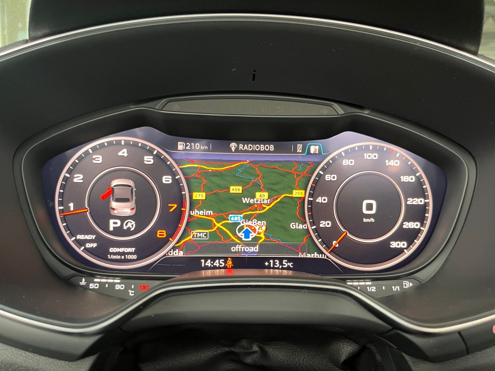 Fahrzeugabbildung Audi TT Roadster  45 TFSI quattro S line S tronic LED