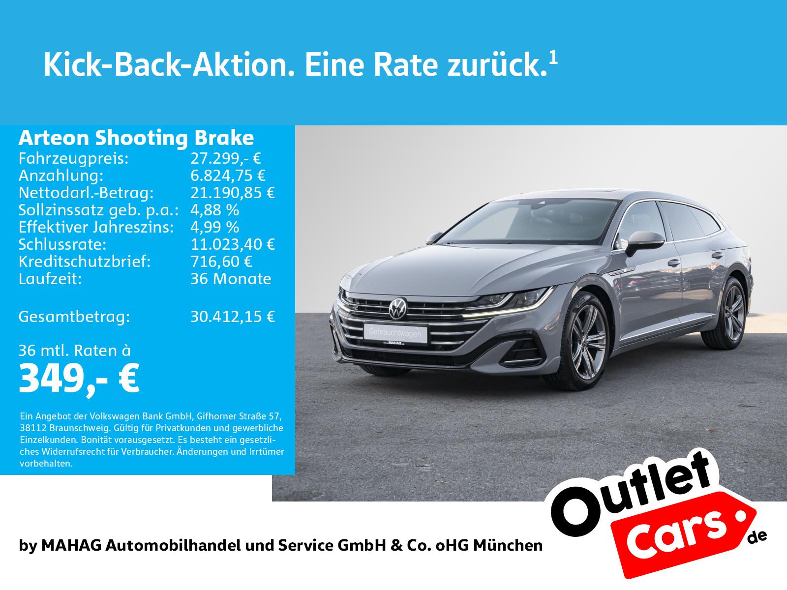 Volkswagen Arteon Shooting Brake 2.0 TSI R-Line NaviPro LED