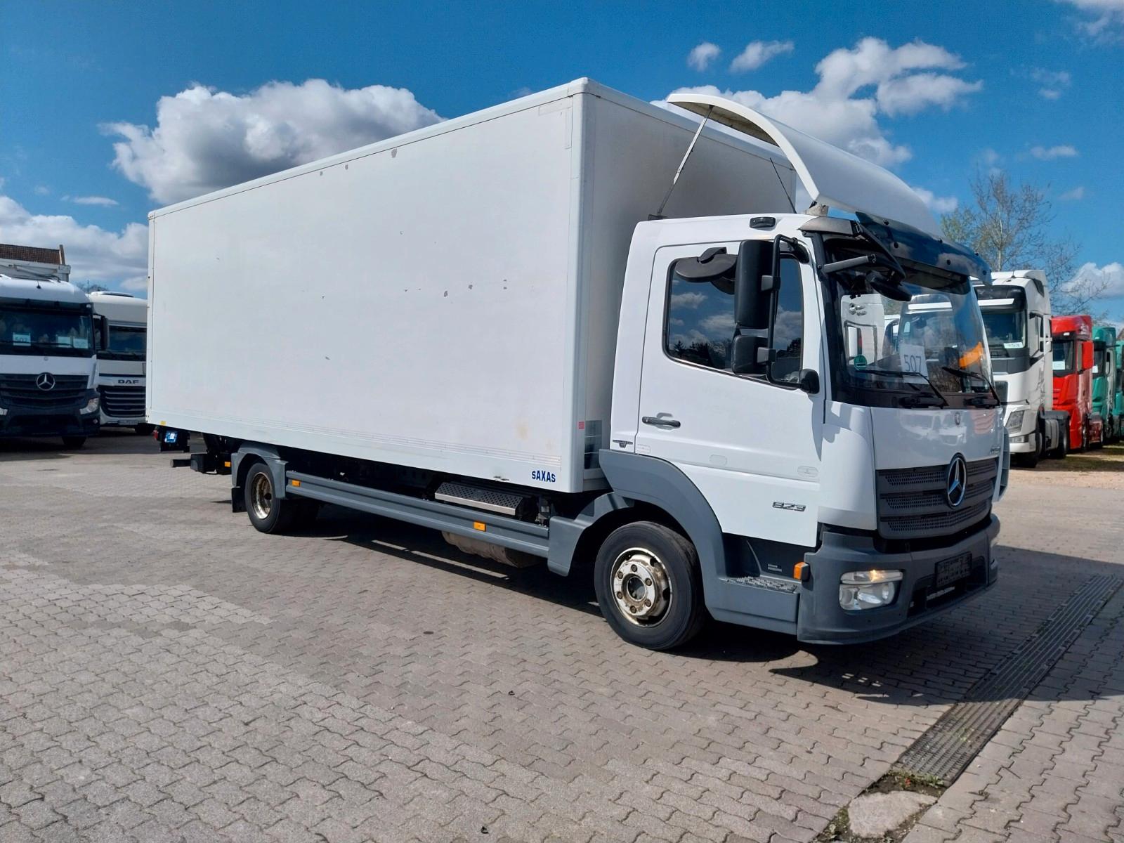 Mercedes-Benz Atego 823, geschl. Kasten, Saxas-Aufbau