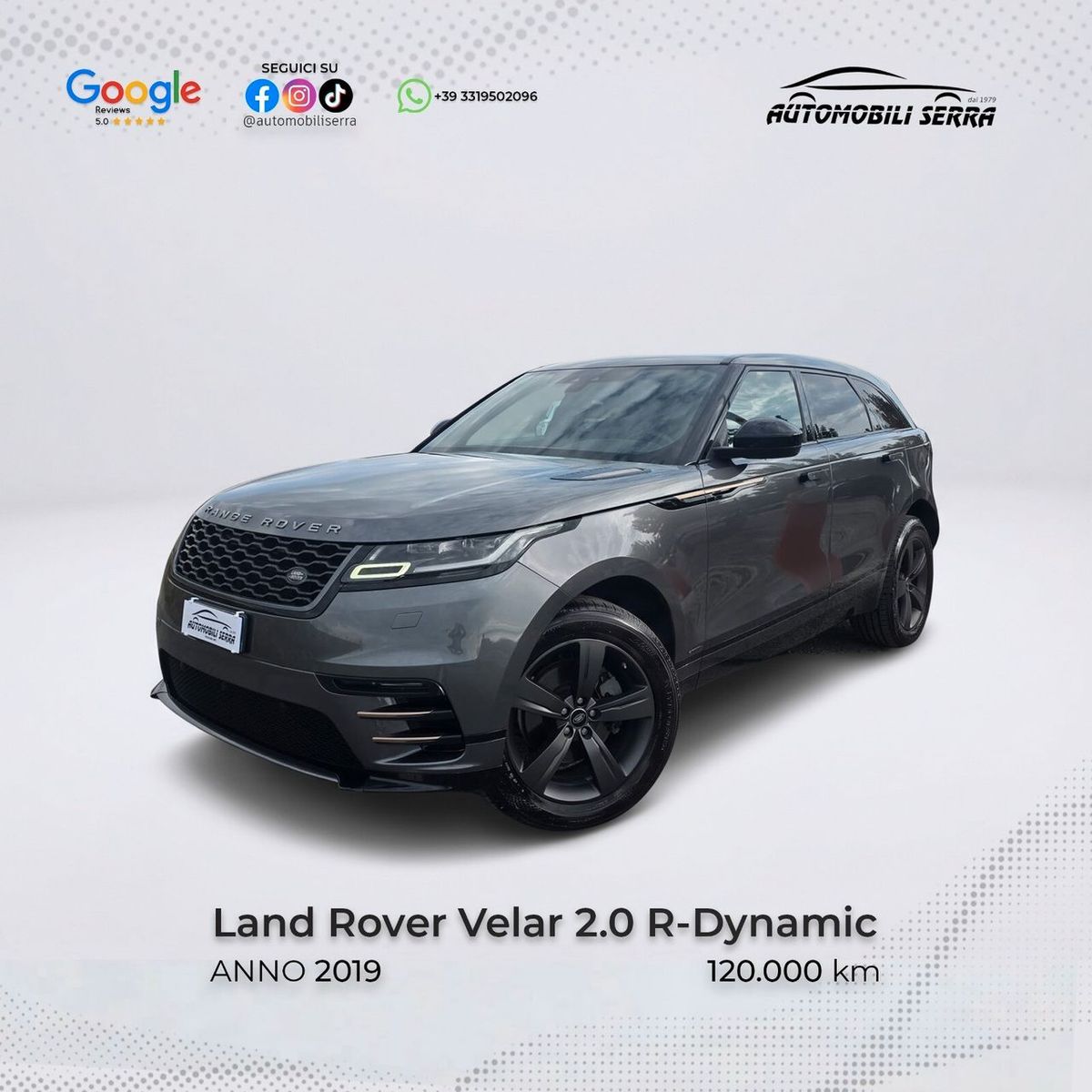 Land Rover Range Velar 2.0D I4 240 CV R-Dynamic