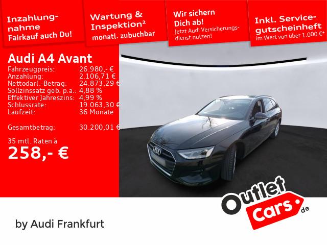 Audi A4 Avant 40 TDI S tronic Navi Tempomat DAB PDC S