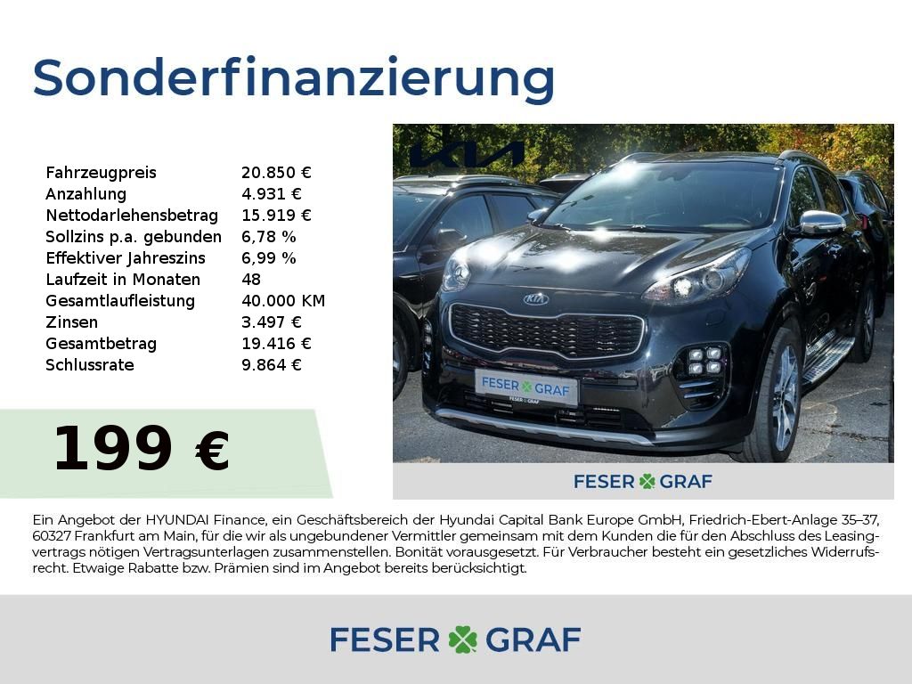 Kia Sportage 1.6T DCT7 GT Line TECHNIK AHK Standhzg