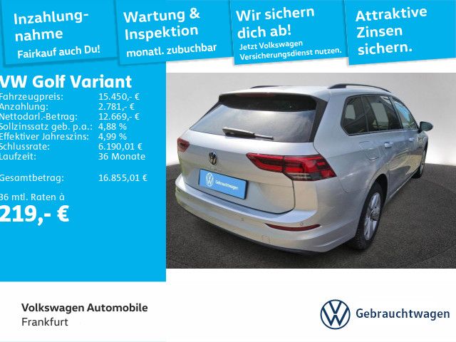 Volkswagen Golf VIII Variant 2.0 TDI Life Navi Sprachbedien imagem 2