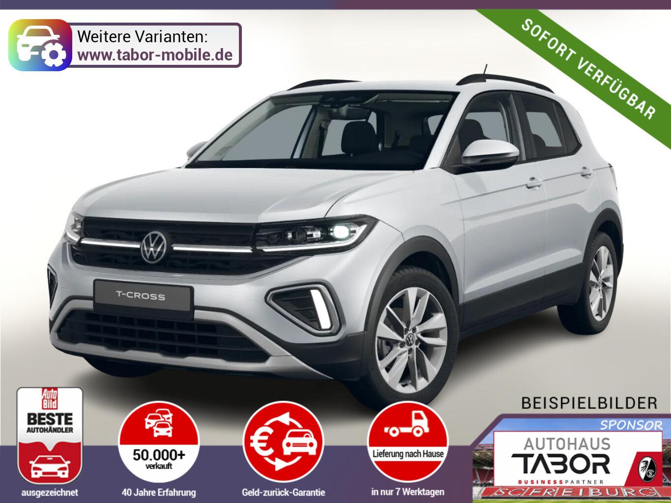 Volkswagen T-Cross DSG Matrix 2ZKlima Kam PrivG UVP-32%*