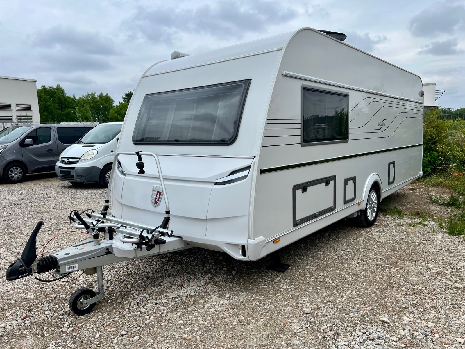 TABBERT Cazadora 550 E 2.3 KLIMA MOVER FAHRRADTRÄGER TV