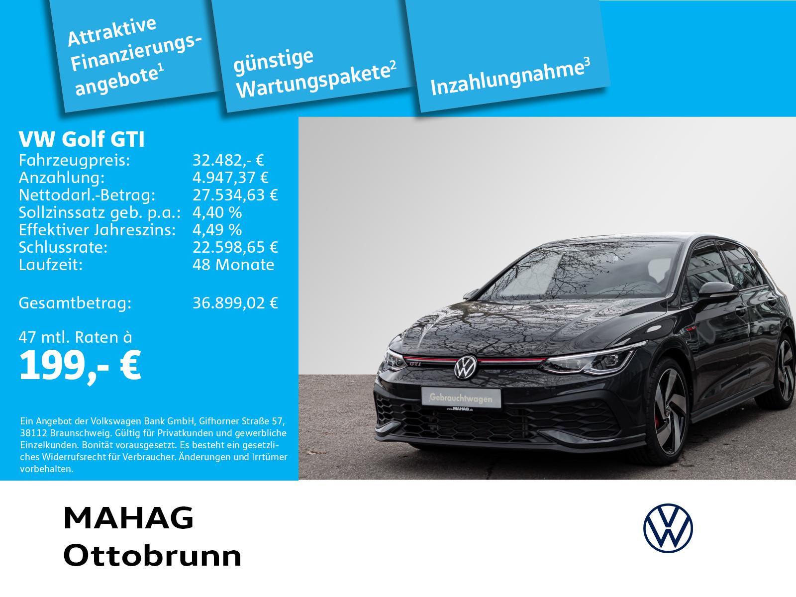 Volkswagen Golf VIII GTI Clubsport 2.0 TSI LED+ Navi ParkPi