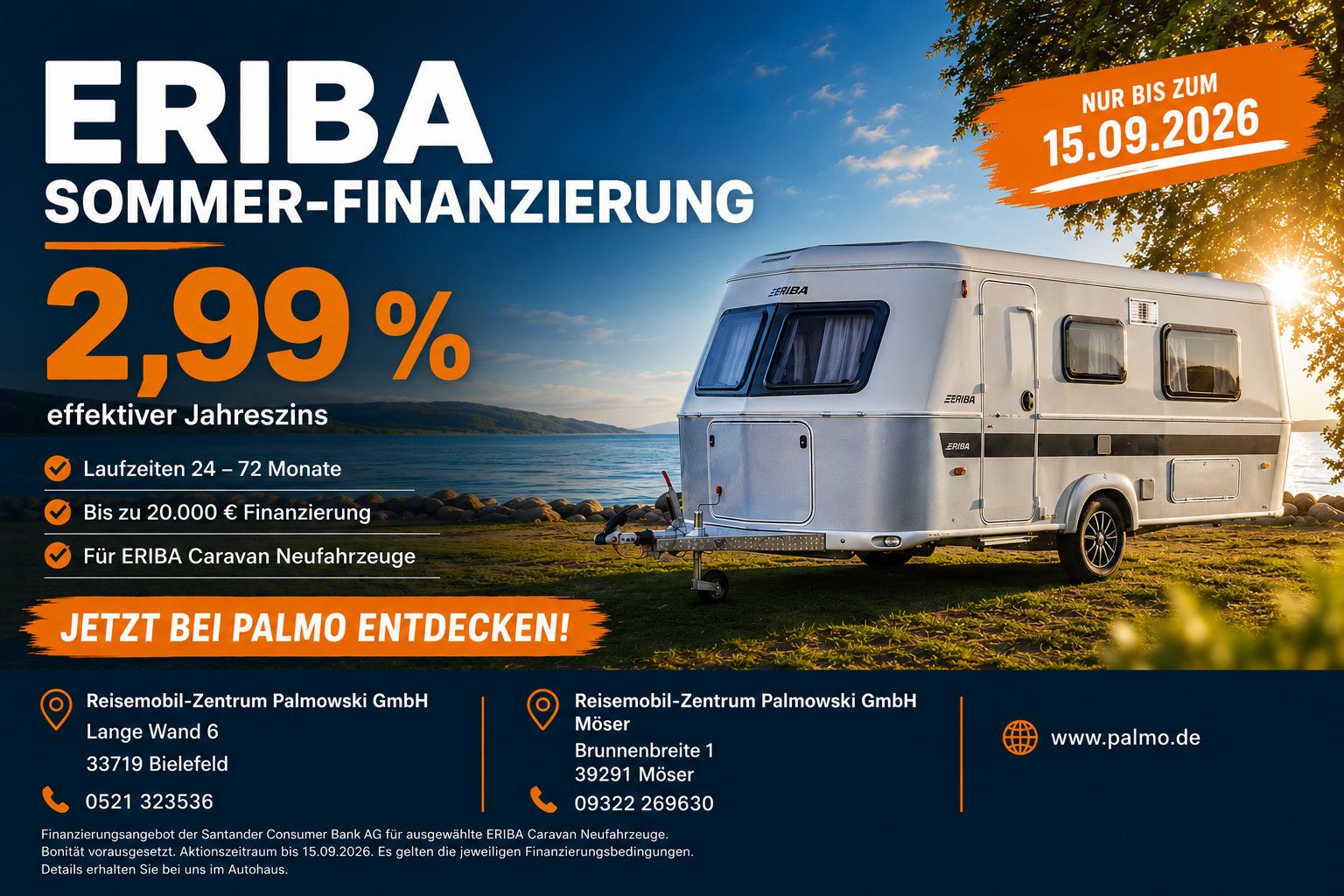 Fahrzeugabbildung HYMER / ERIBA / HYMERCAR Touring 630 - ab 2,99% eff.p.a.*