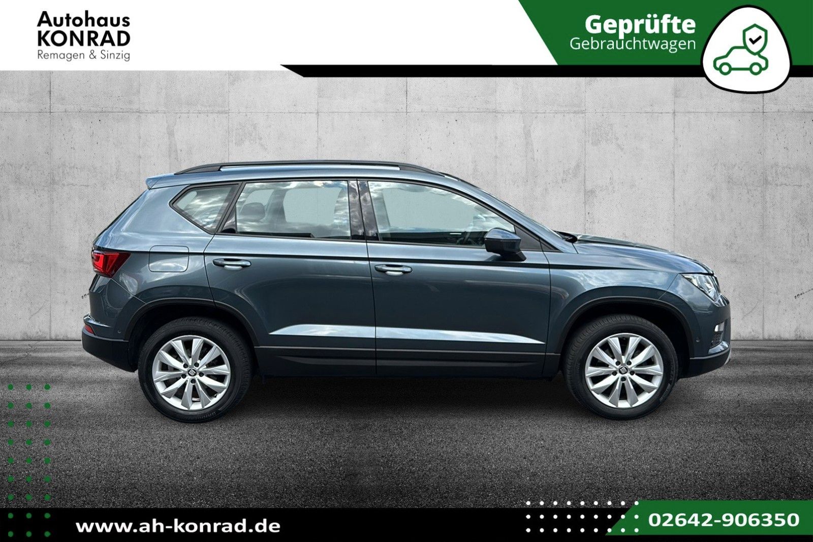 Fahrzeugabbildung SEAT Ateca 1.5 TSI DSG Style+Navi+Parklenksystem