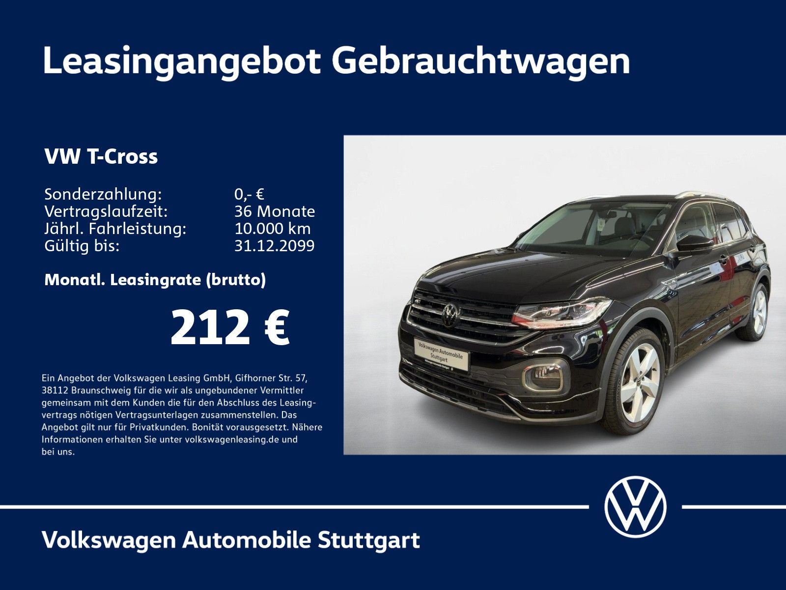 Volkswagen T-Cross Style 1.0 TSI DSG Kamera LED Navi SHZ