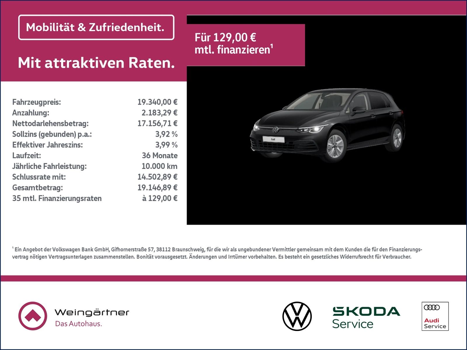Golf VIII 1.5 TSI Life, Navi, LED+, Sitzhzg, App