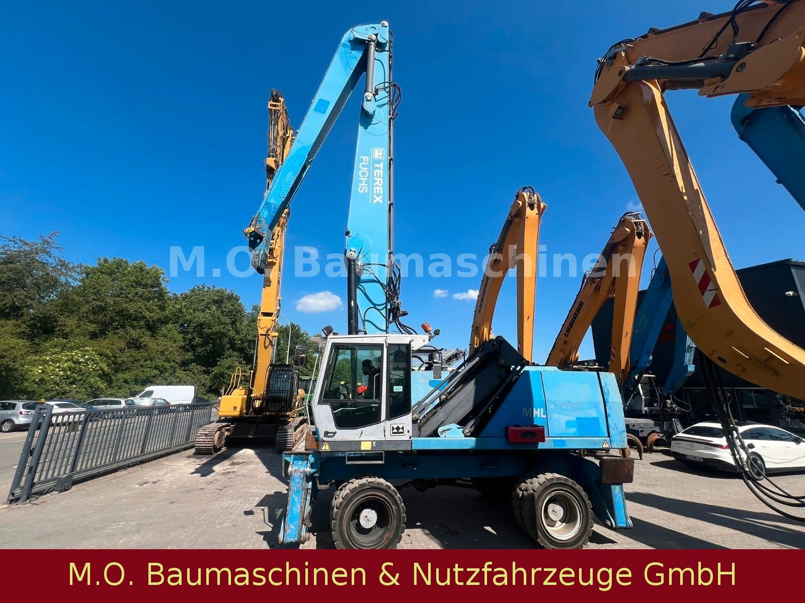Fahrzeugabbildung Fuchs MHL 360 /Verstellbare Kabine/Magnetanlage/