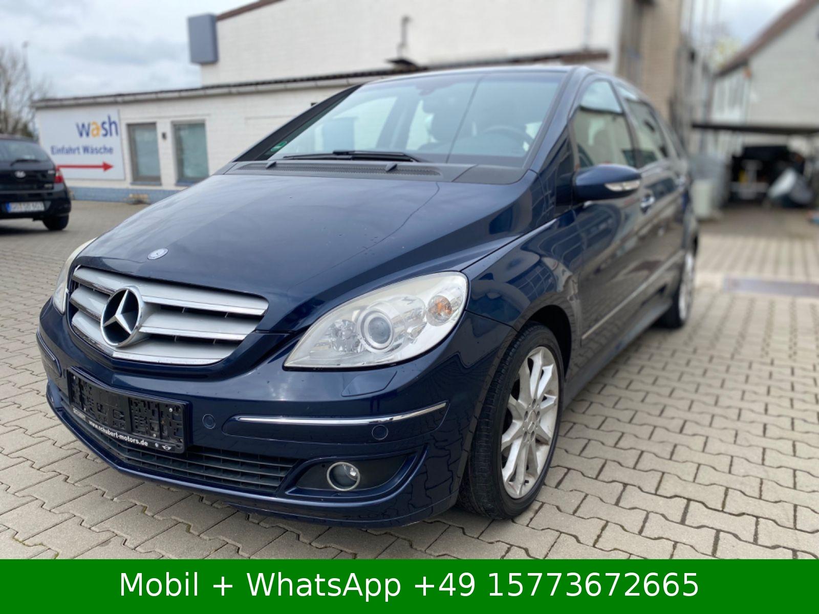 Mercedes-Benz B 200 Benziner 147 TKM Klima Tüv Neu Teilleder
