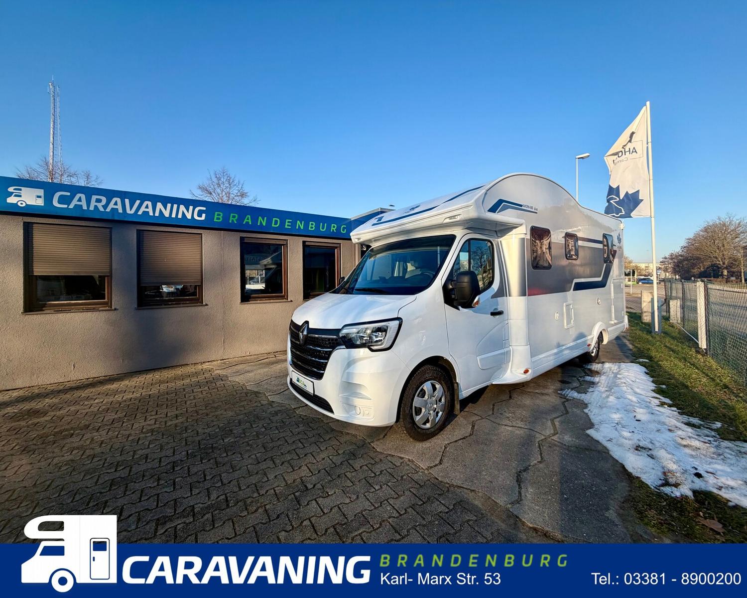 Ahorn Camp T690 Plus Einzelb TV Fahrradtr. Hängerk.