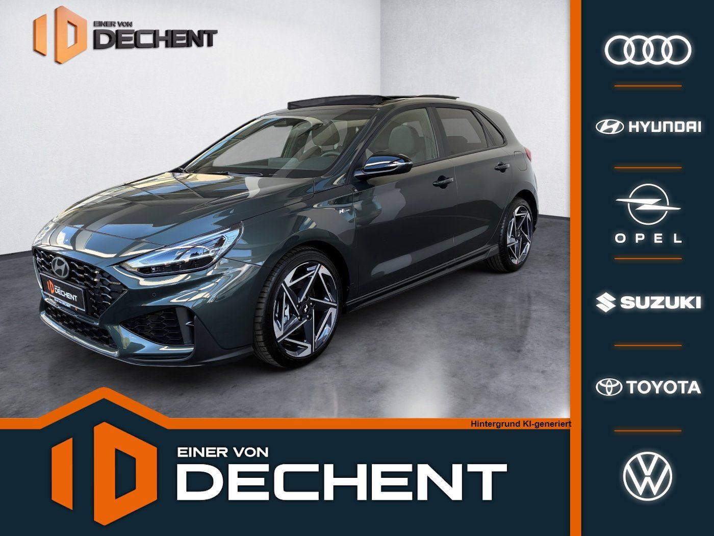 Fahrzeugabbildung Hyundai i30 1.6 T-GDI N Line X Kamera,LED,Navi,PDC,Pano