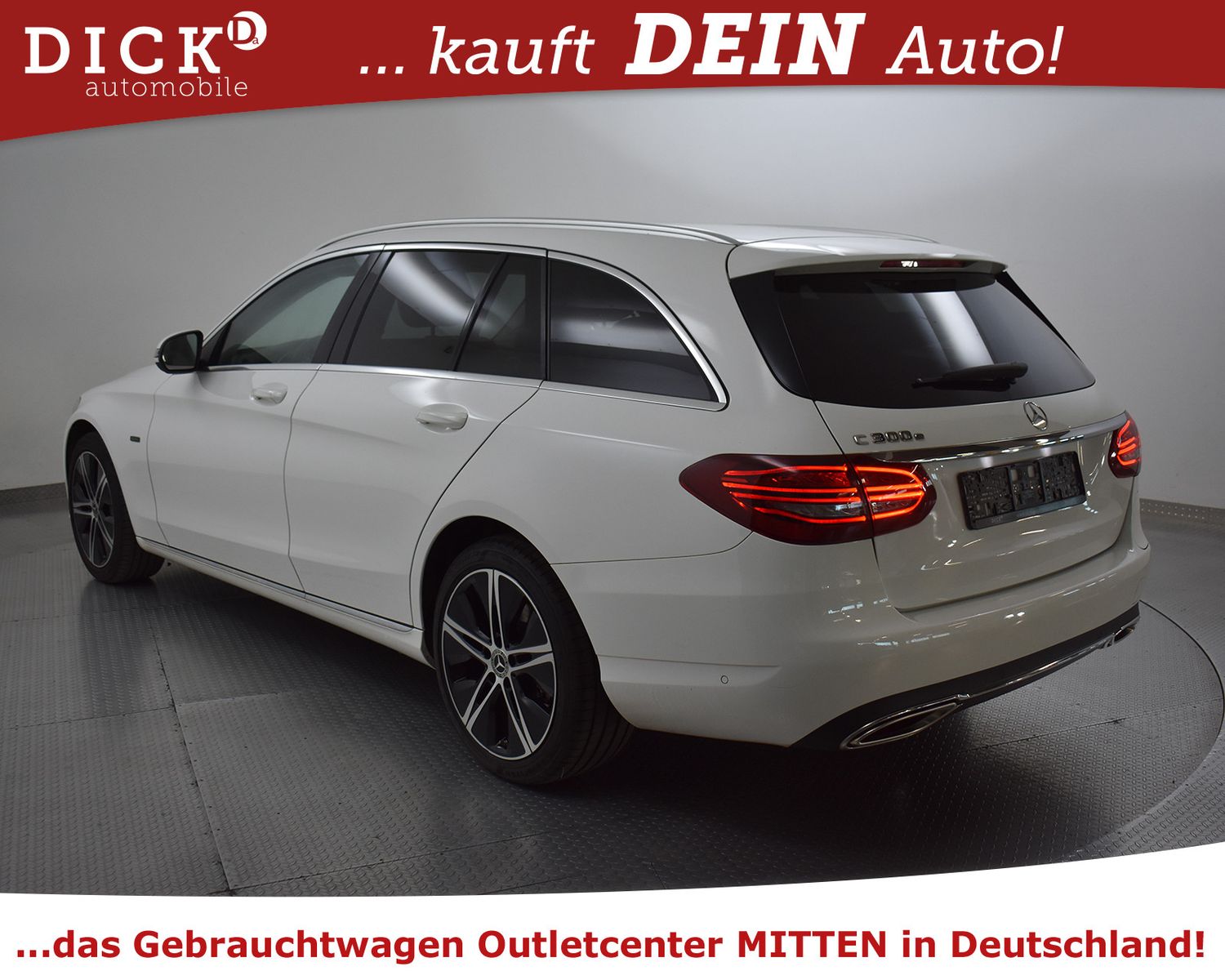 MERCEDES-BENZ C300e T 9G  Avantg NAVI+LEDER+STNDHZ+LED+TEMP+18 - Image 5