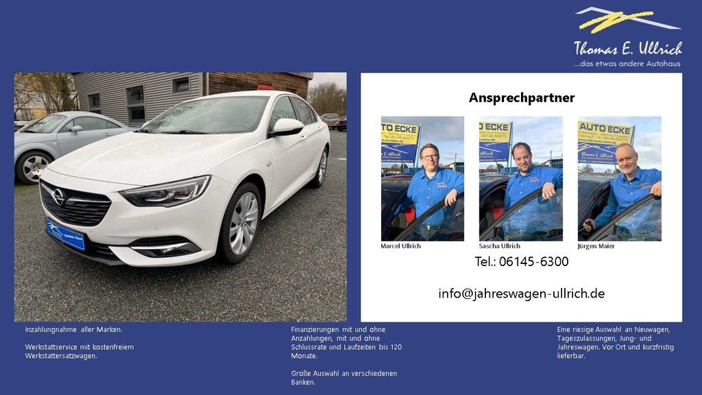 Fahrzeugabbildung Opel Insignia 1.5 Turbo Dynamic, AHK, Navi, Rückfahrk