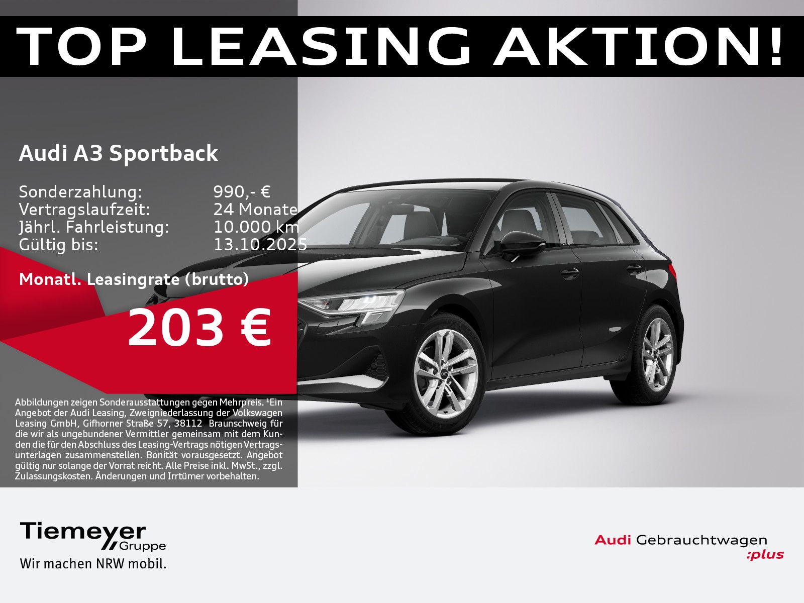 Audi A3 Sportback 35 TFSI ADVANCED KAMERA AHK SPORTSI
