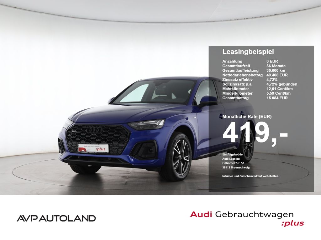 Q5 Sportback 50 TDI quattro tiptr. S line AHK