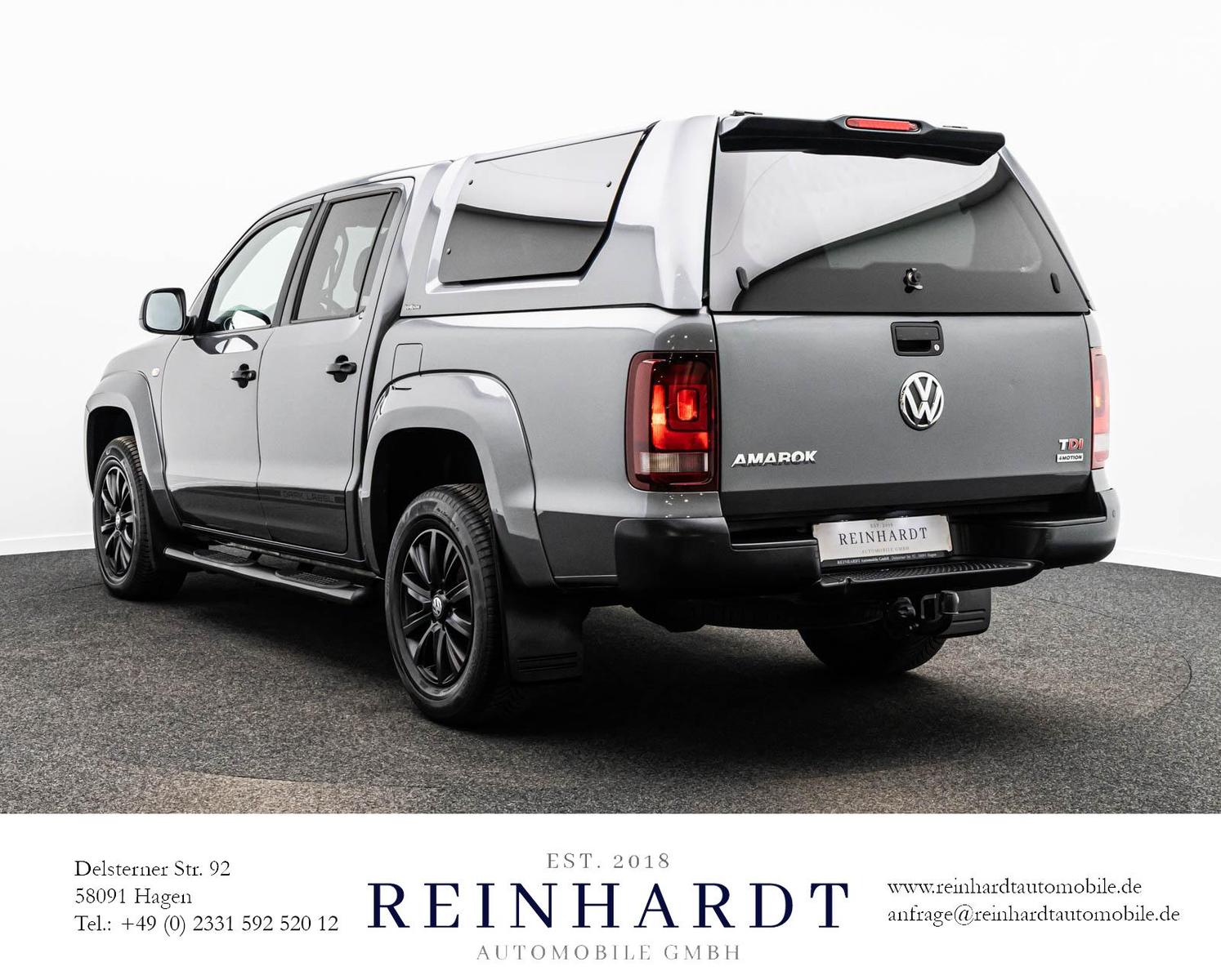 VOLKSWAGEN AMAROK DARK LABEL - 2.0 TDI 180 CH - 4MOTION - DOUBLE CAB - 115 700 KM - CAMÉRA - ATTELAGE