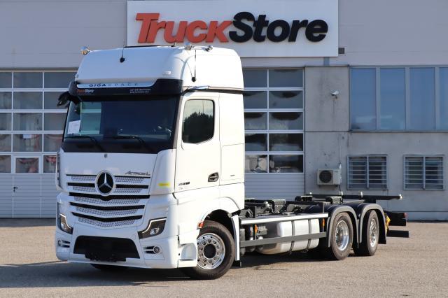 Mercedes-Benz Actros 2563 L WECHSELSILO Silofahrzeug (Staub-/R