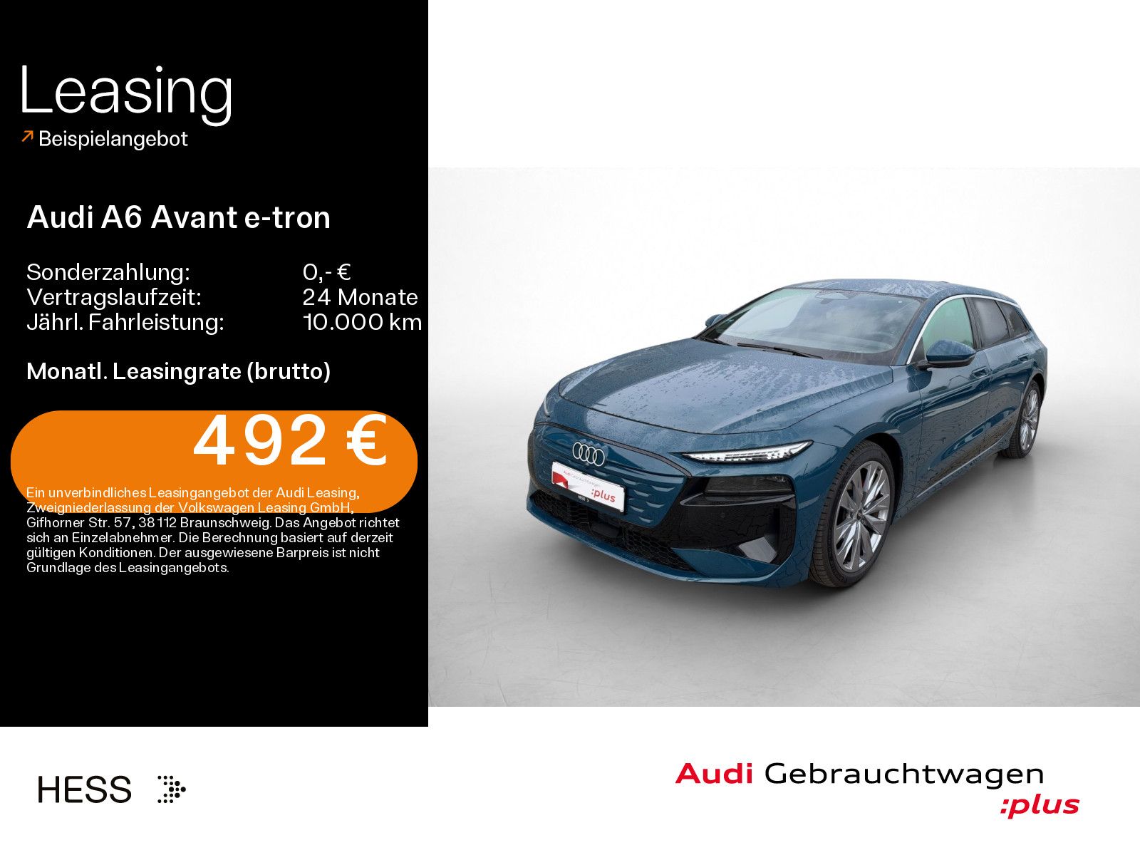 Audi A6 Avant e-tron S-LINE*0,25%*MATRIX*STHZG*AHK*20