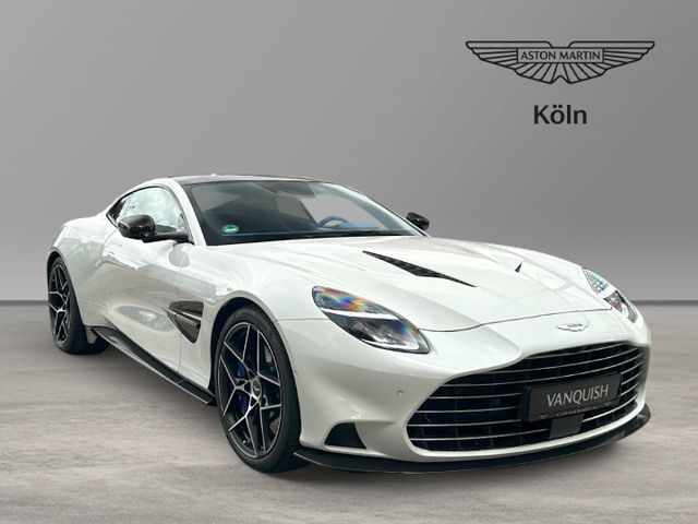 Aston Martin Vanquish V12 Coupe Neutron White Cote dAzur Blue
