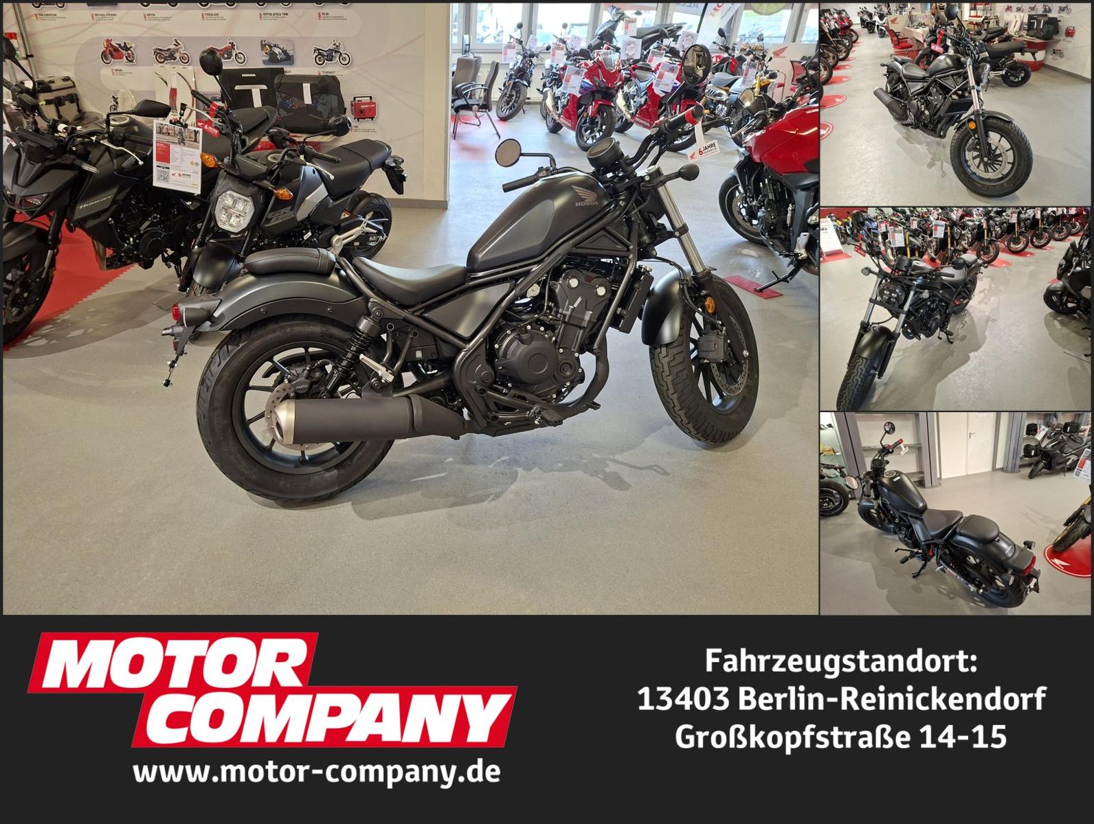 Honda CMX500 Rebel Tageszulassung 50/50 Finanzierung