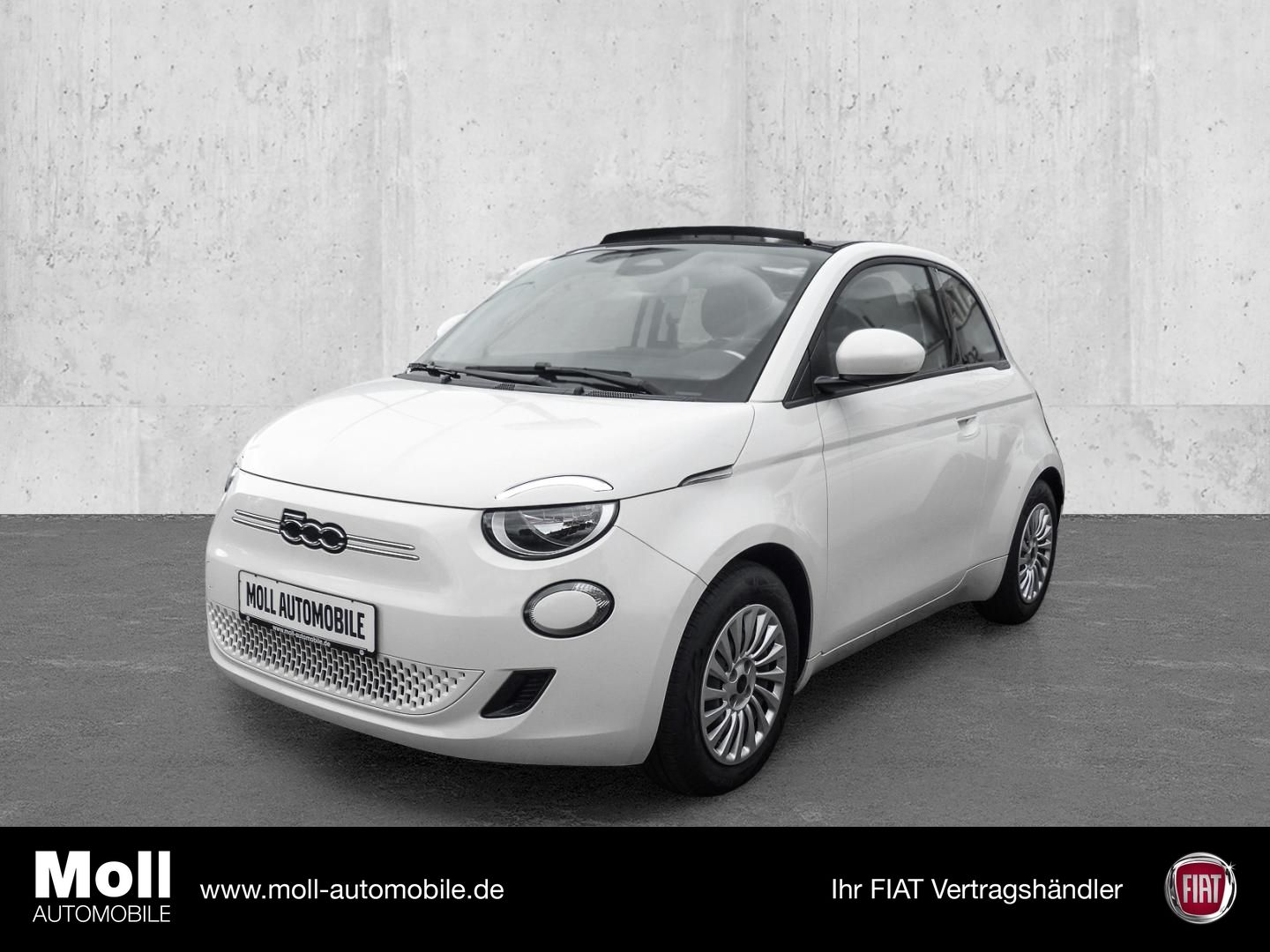 Fiat 500e Memory Sitze Apple CarPlay Android Auto Kli