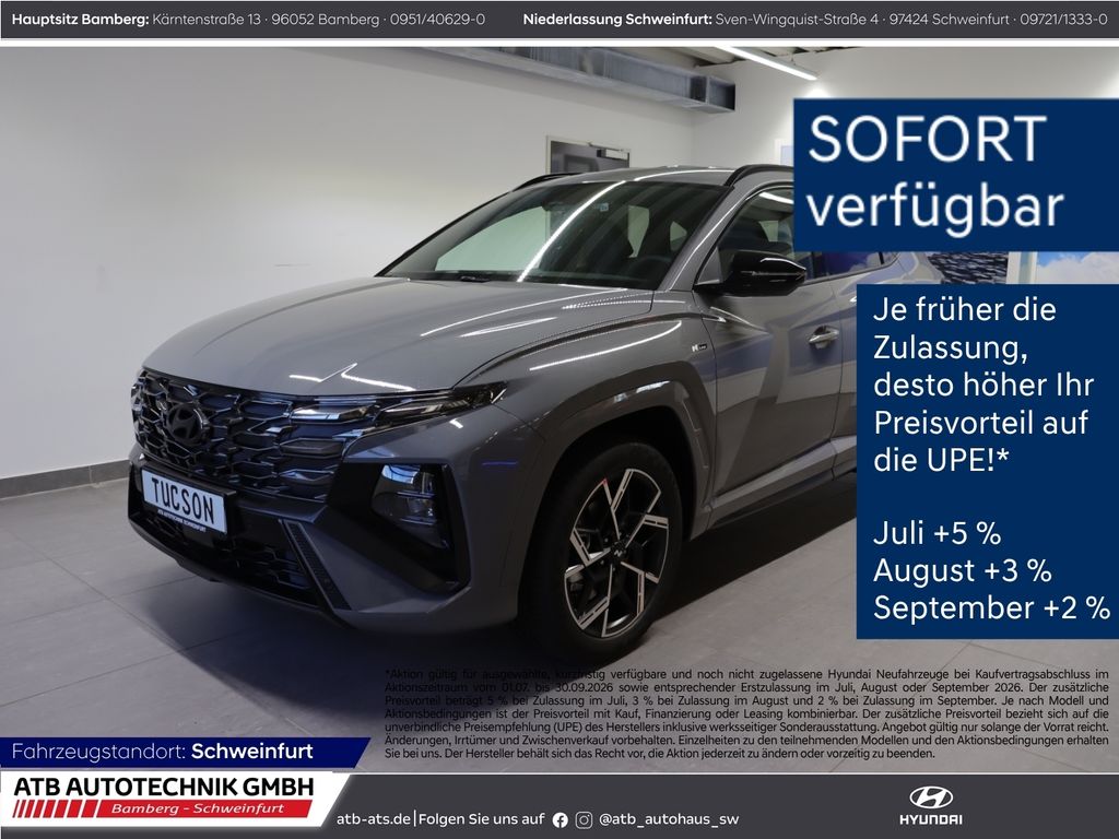 Tucson N-Line 1.6 T-GDI 150 PS 7-DCT 2WD Navi LE