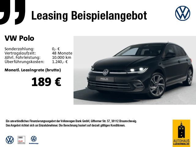 Volkswagen Polo Style 1,0 l TSI OPF 70 kW (95 PS) 7 -Gang-D