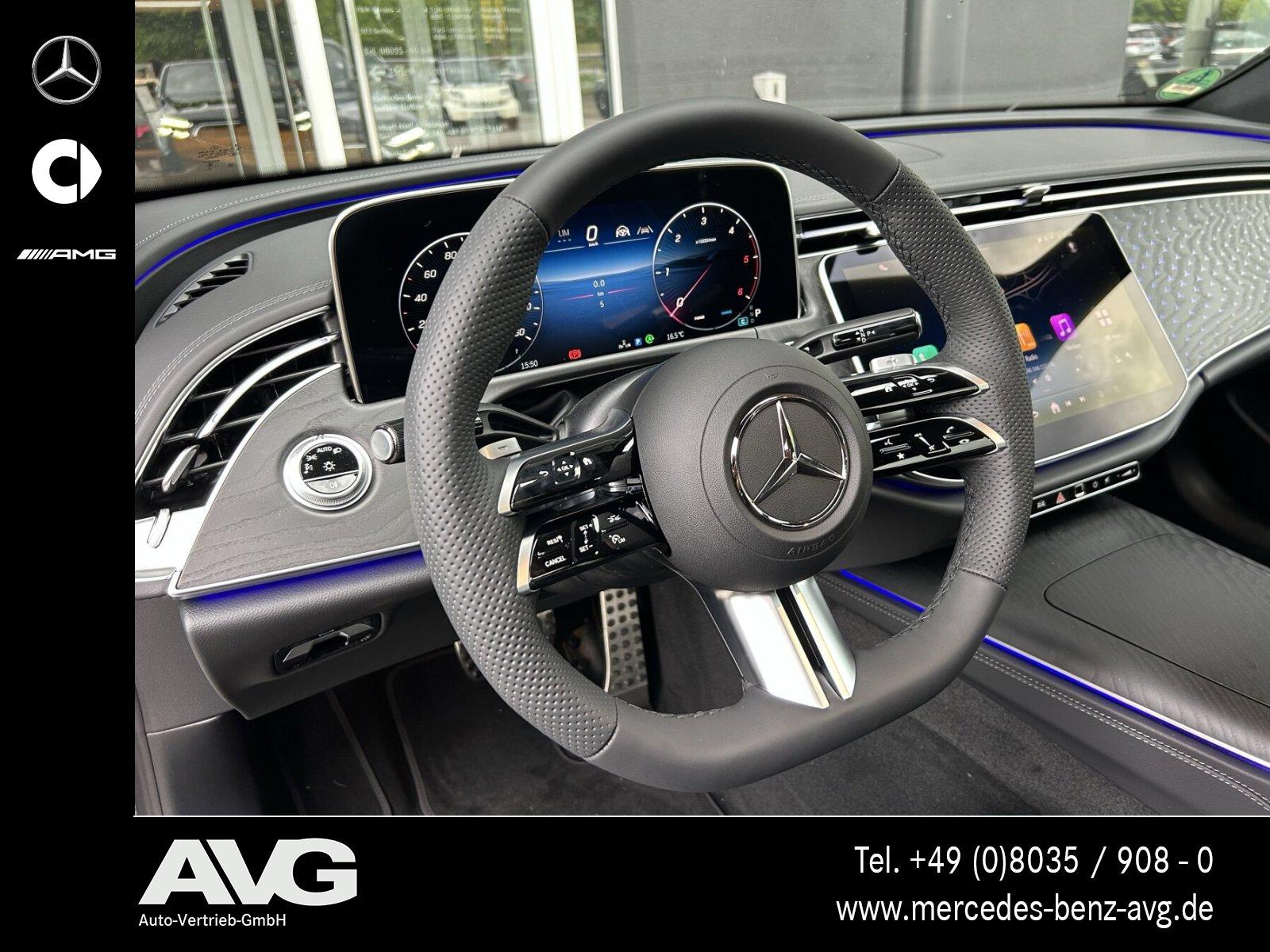 Mercedes-Benz E 220 d AMG Night Edition Burmester® Pano 360°