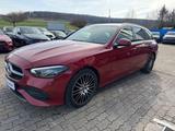 Mercedes-Benz C 220 T d LEDER NAVI LED AMBI MBUX MEM - Mercedes-Benz C 220: Rot