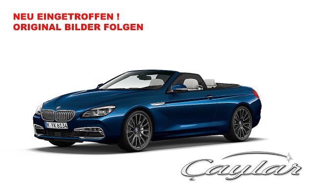 BMW 650iX CABRIO ACC SITZBELÜFT NAPPA SOFTCLOSE 20"