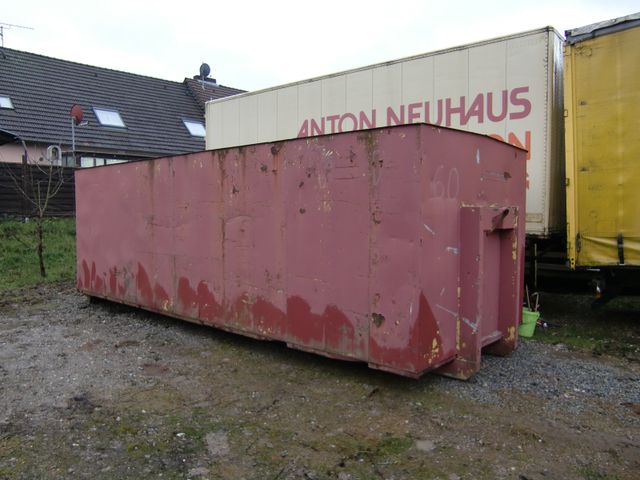 Jiný Abrollcontainer / geschlossen/Stahl Dach/ Türen