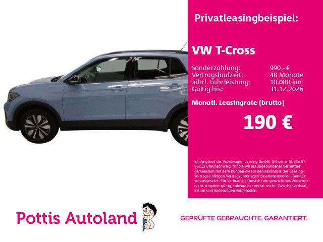 T-Cross 1.0 TSI GOAL NAVI SITZHZG PDC LED