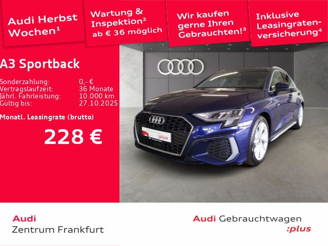 A3 Sportback 30 TDI S line LED ACC PDC