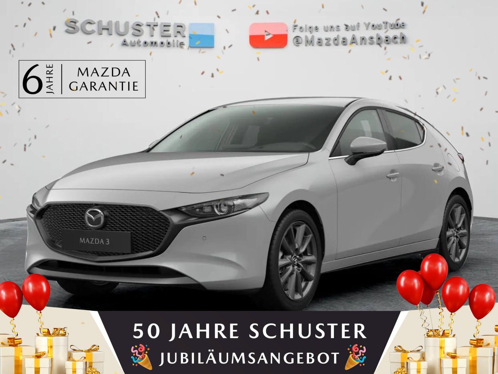 Mazda 3 2027 Takumi X186PS LEDER BOSE MATRIX 360° MRCC