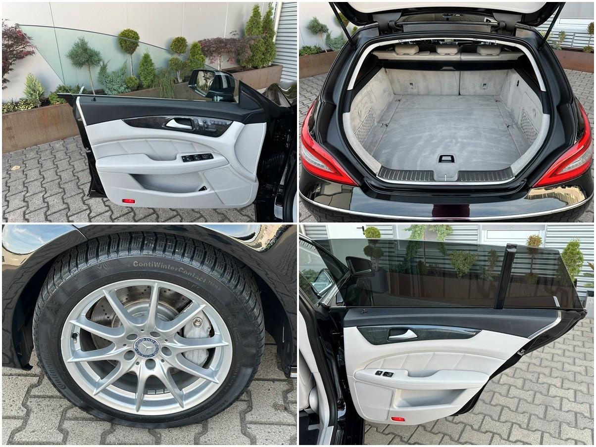 Mercedes-Benz CLS Shooting Brake 350 CDI V6 265 ch BVA 4Matic / Cuir / Sièges massants / Toit ouvrant / Suspension pneumatique