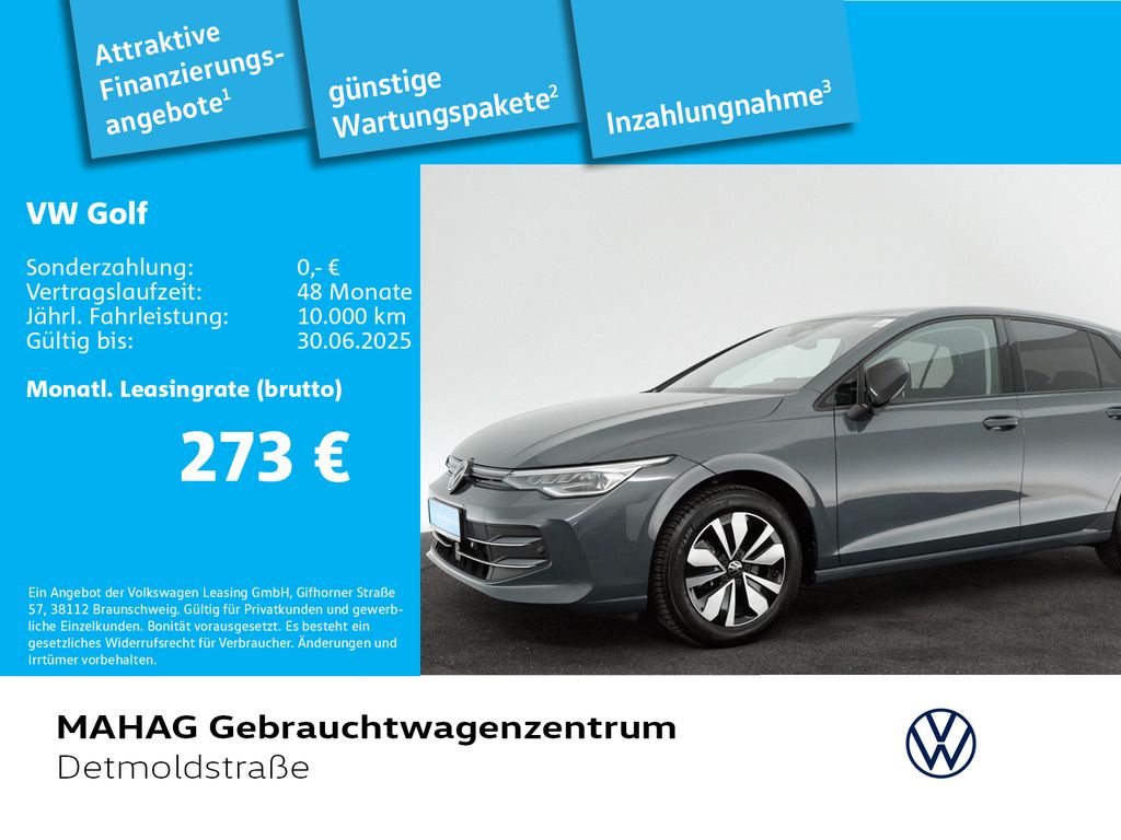Volkswagen Golf VIII 1.5 TSI GOAL AHK Navi LEDPlus TravelAs