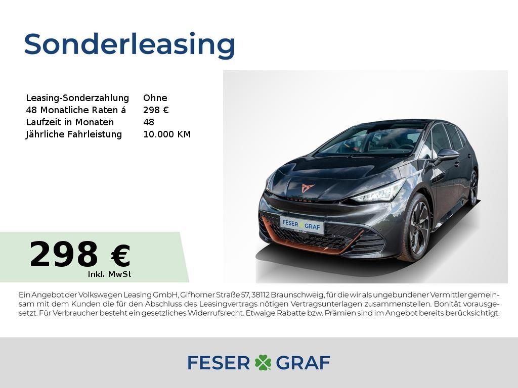 Cupra Born 204 PS NAVI/Wärmepumpe/SHZ/4Season/RFK