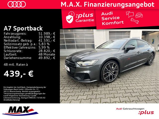 Audi A7 Sportback 55 TFSI QU S-LINE MATRIX+PANO+STHZ+